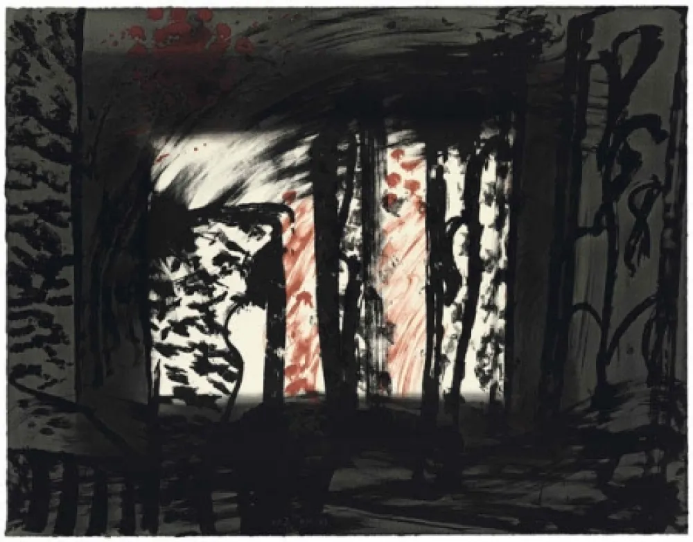 Litografía Hodgkin - Sand