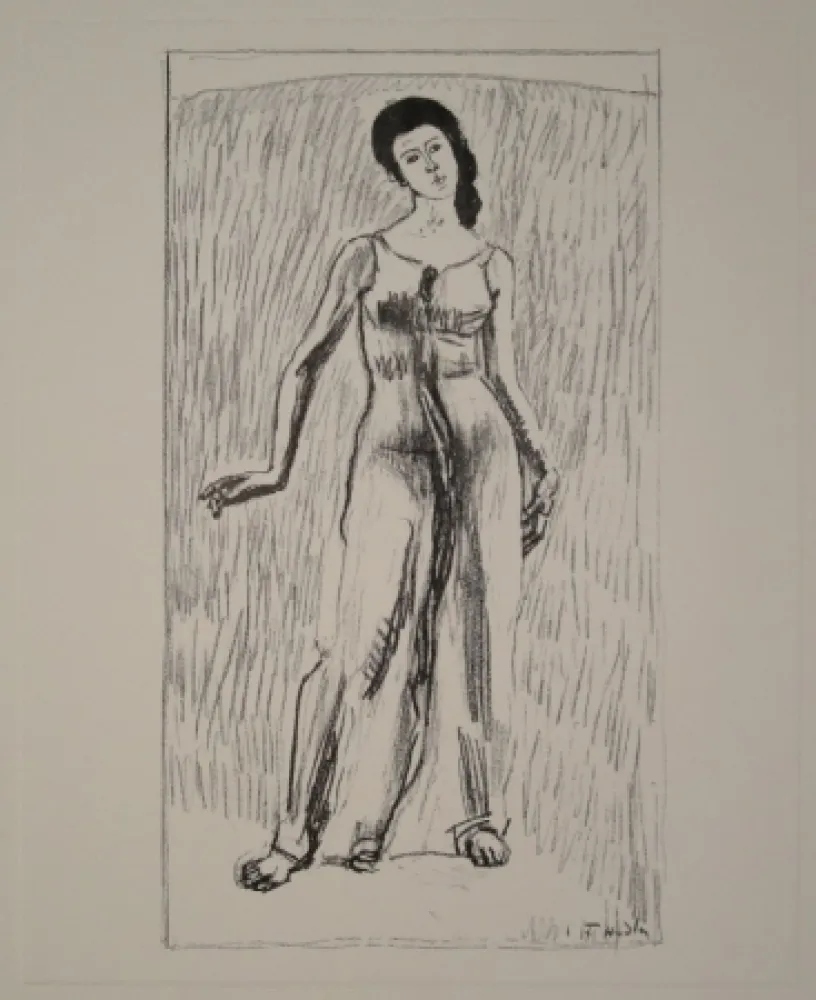 Litografía Hodler - Untitled