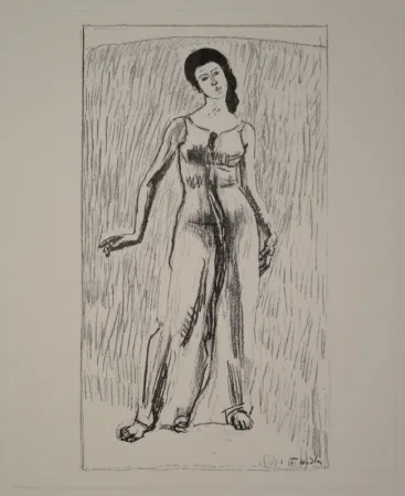 Litografía Hodler - Untitled