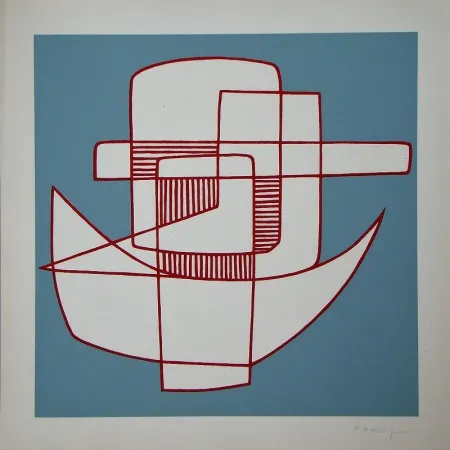 Litografía Holley - Sans titre