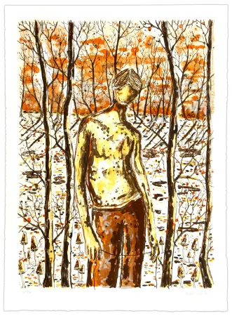 Litografía Holm - Sans titre 1