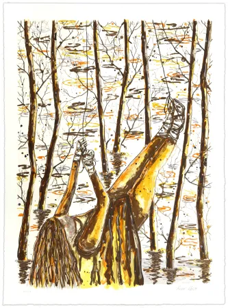 Litografía Holm - Sans titre 2