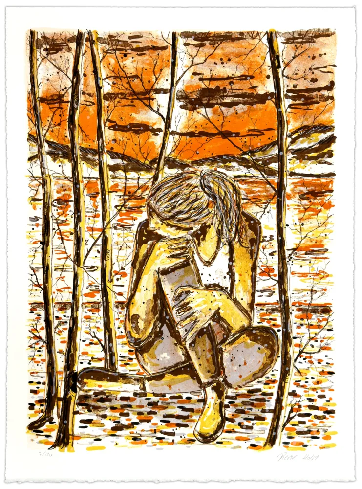 Litografía Holm - Sans titre 3