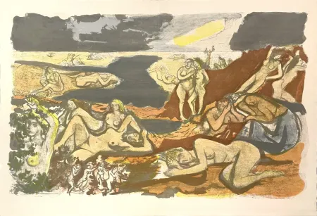 Litografía Holy - Naissance de l'Odyssée