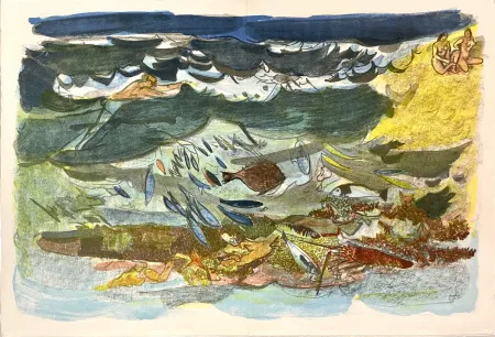 Litografía Holy - Naissance de l'Odyssée II