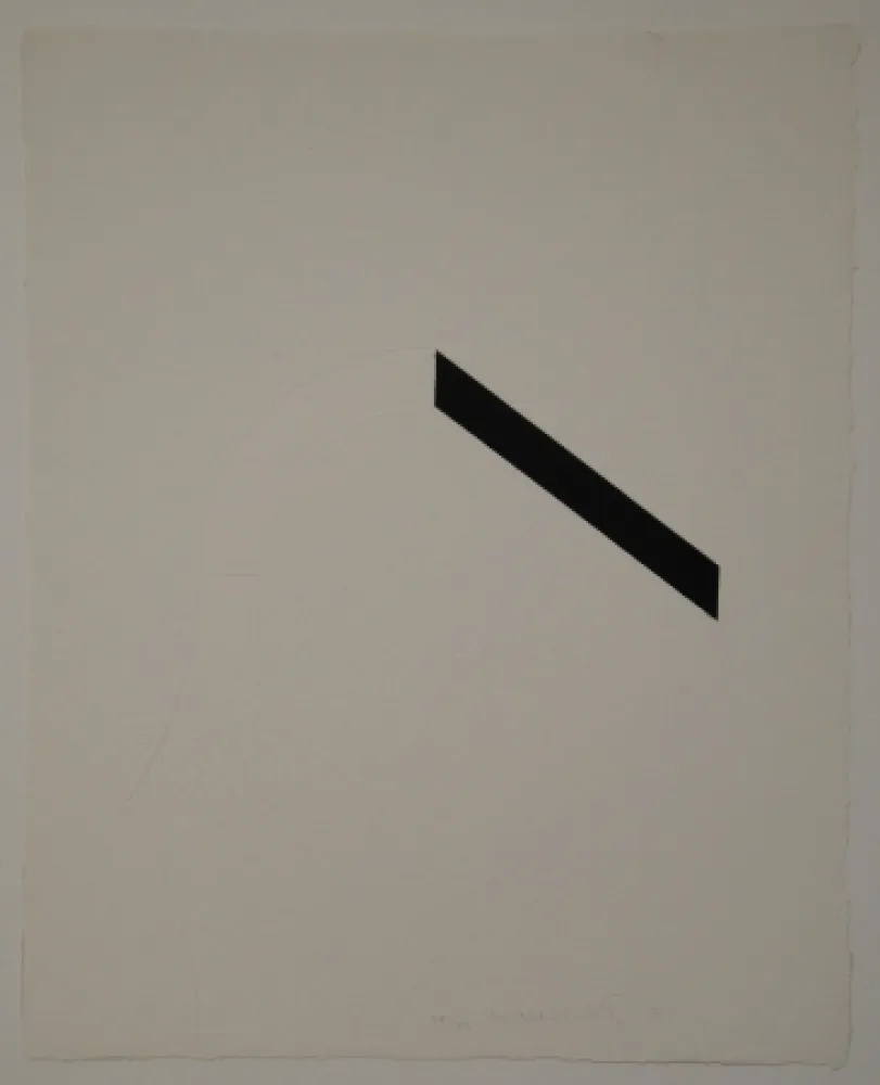 Aguatinta Honegger - Structures II