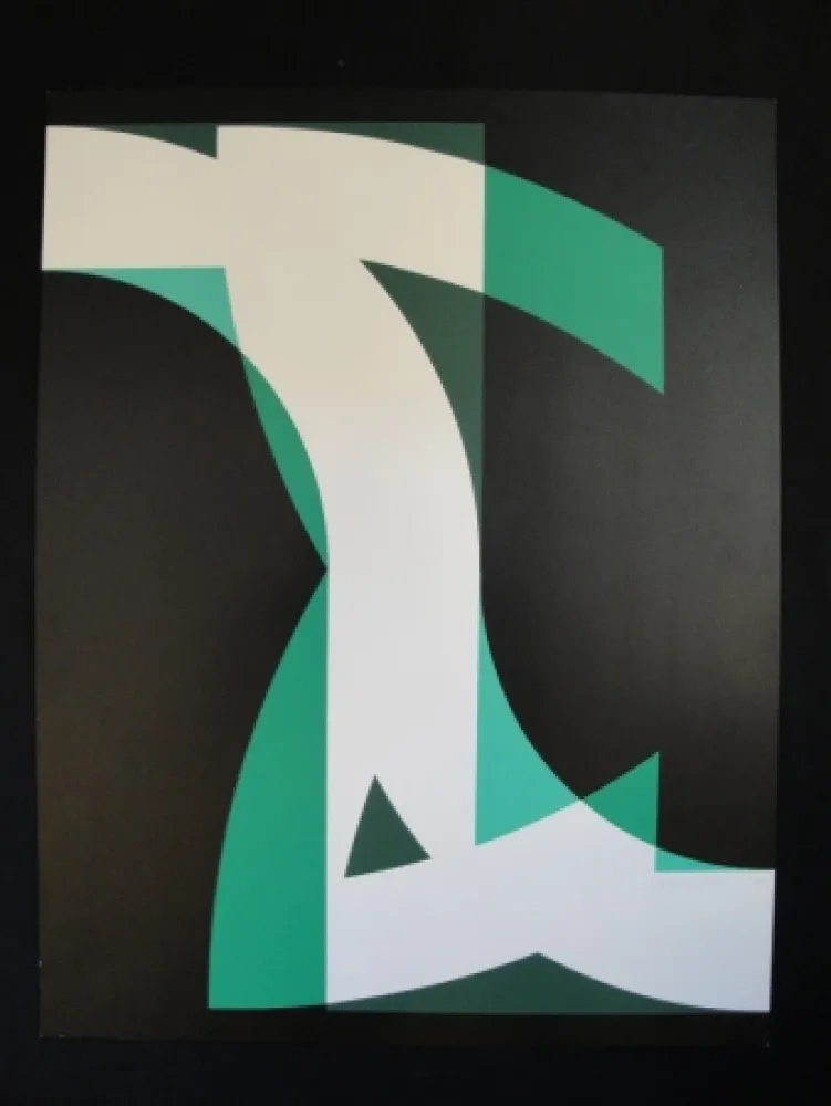 Serigrafía Honegger - Untitled