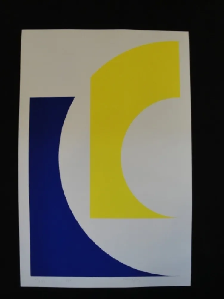 Serigrafía Honegger - Untitled