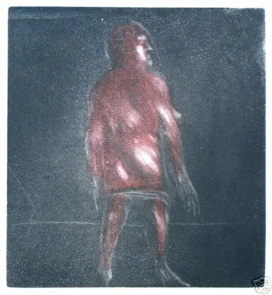 Aguafuerte Y Aguatinta Hrdlicka - Mary