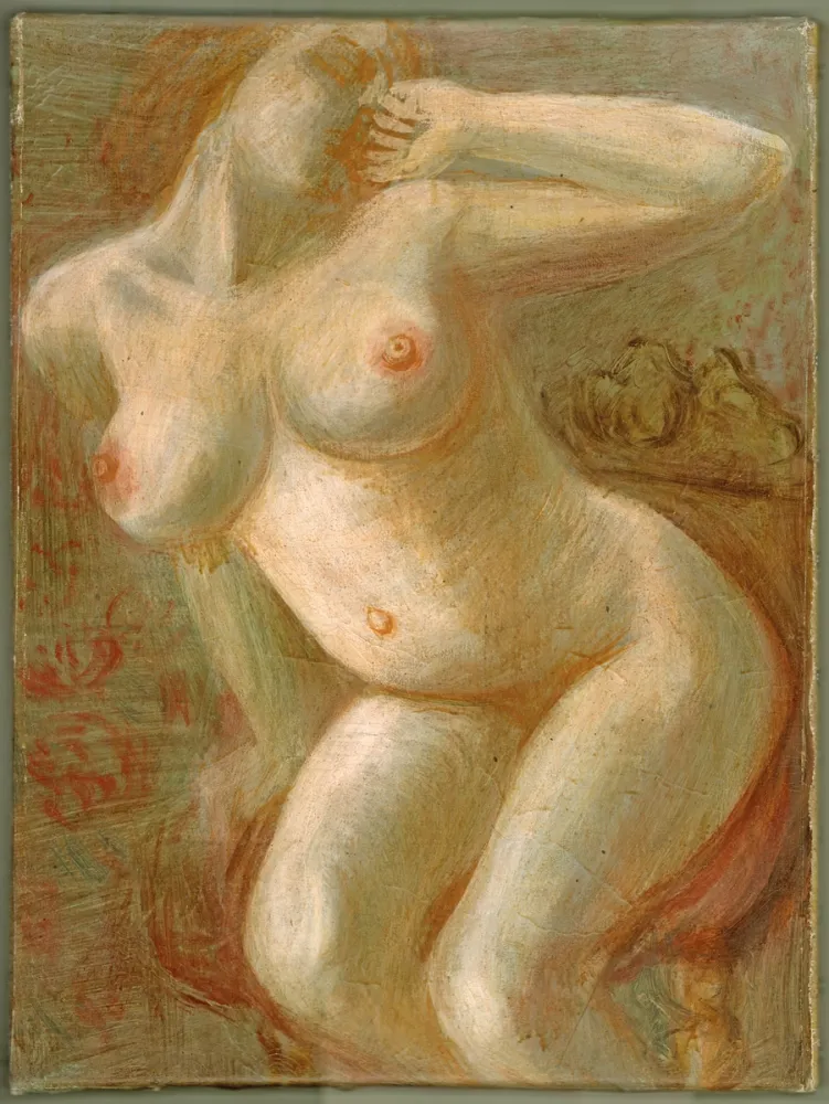 Sin Técnico Hubbuch - Ohne Titel (Die müde Marianne).