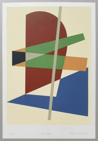 Serigrafía Huber - Composition 37
