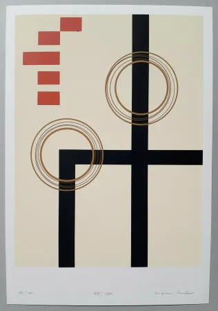 Serigrafía Huber - Composition 4 groupes