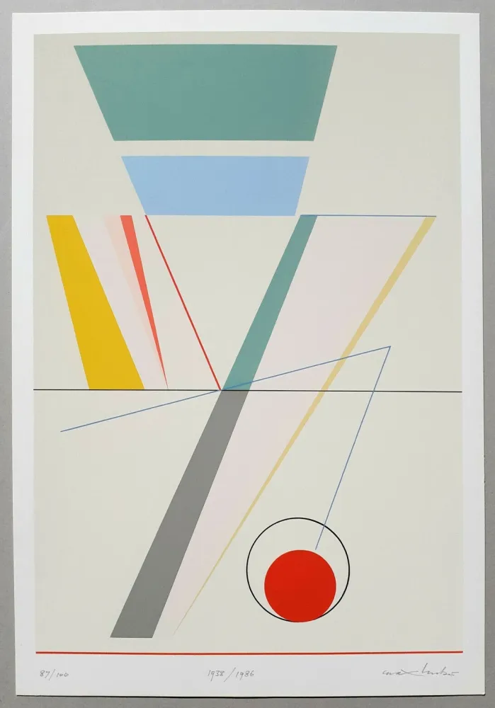 Serigrafía Huber - Composition WK