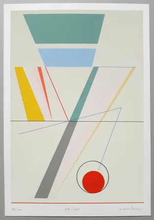 Serigrafía Huber - Composition WK