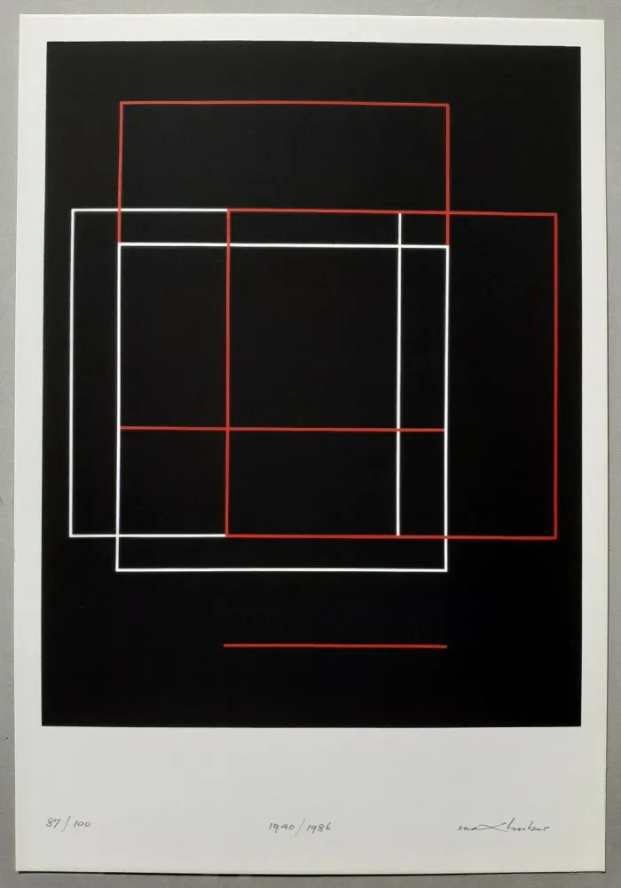 Serigrafía Huber - Costruzione su quadrati