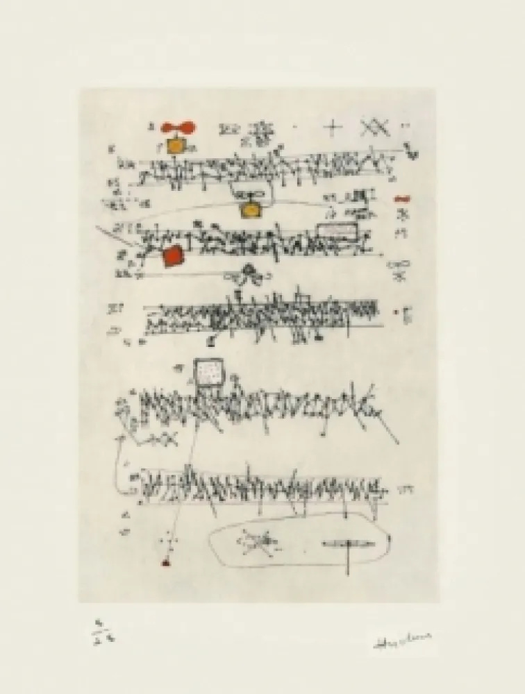 Grabado Hucleux - N°5 / 1980