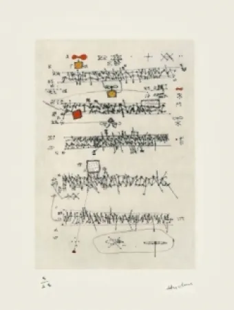 Grabado Hucleux - N°5 / 1980