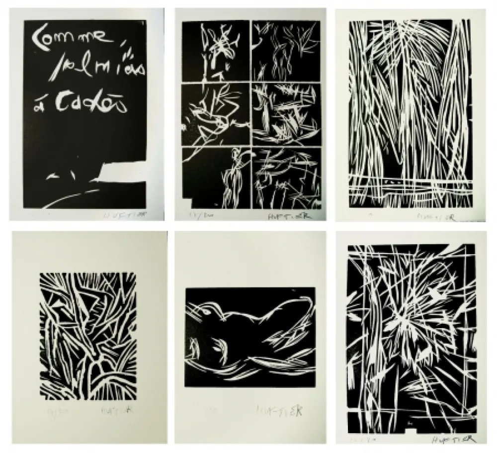 Libro Ilustrado Huftier - Comme Palmiers à Cadès