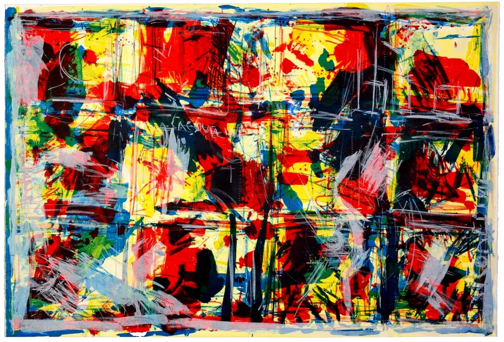 Litografía Huftier - Le mystère et le risque