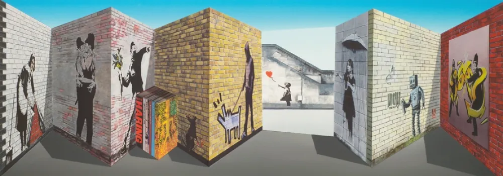 Múltiple Hughes - Banksy