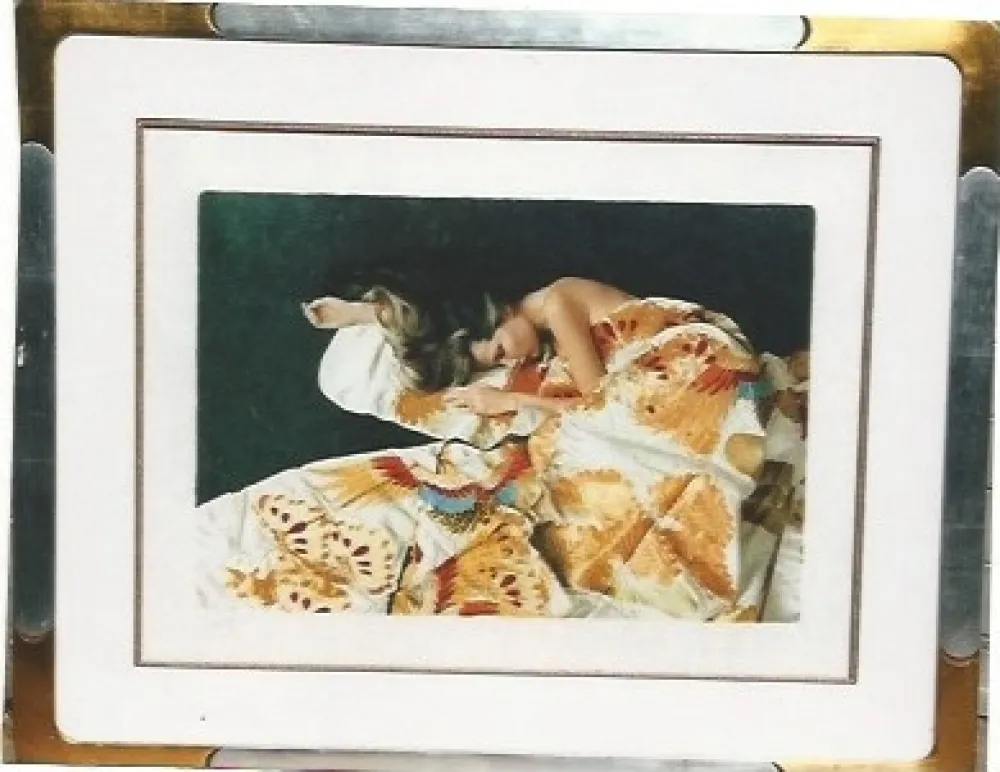 Serigrafía Hundertwasser - Die funfte Augenwaage