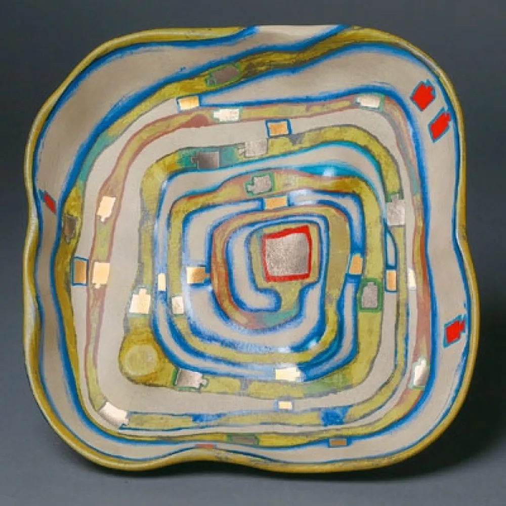 Serigrafía Hundertwasser - Spiralental