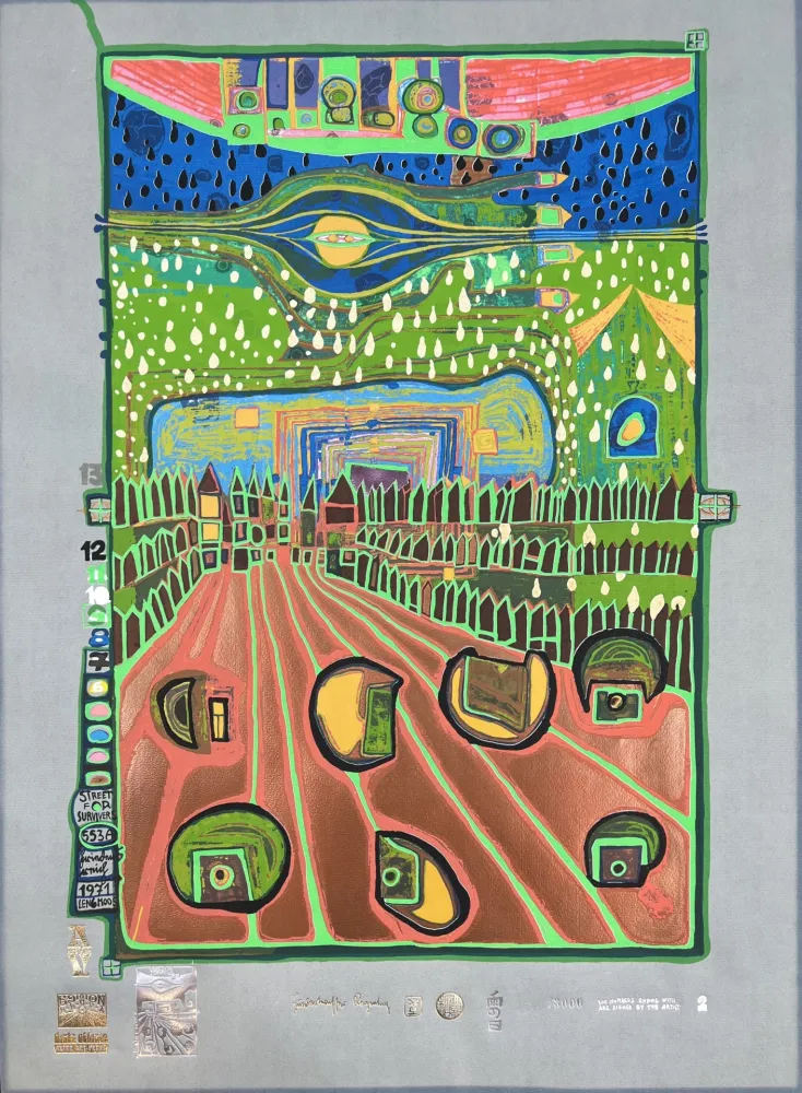 Múltiple Hundertwasser - Street for Survivors