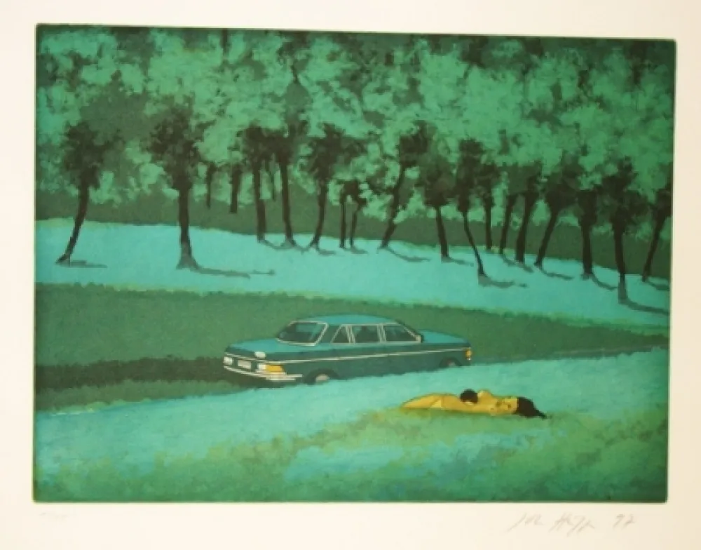 Aguafuerte Y Aguatinta Hüppi - Mercedes