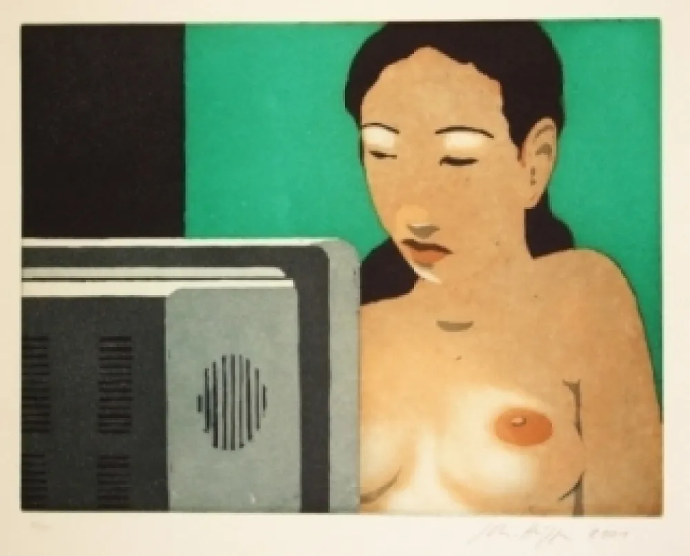 Aguafuerte Y Aguatinta Hüppi - Sans titre 4