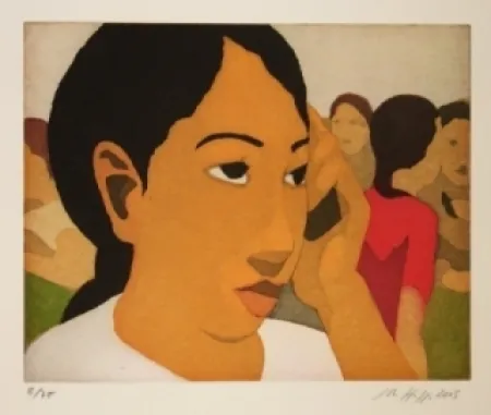 Aguafuerte Y Aguatinta Hüppi - Sans titre