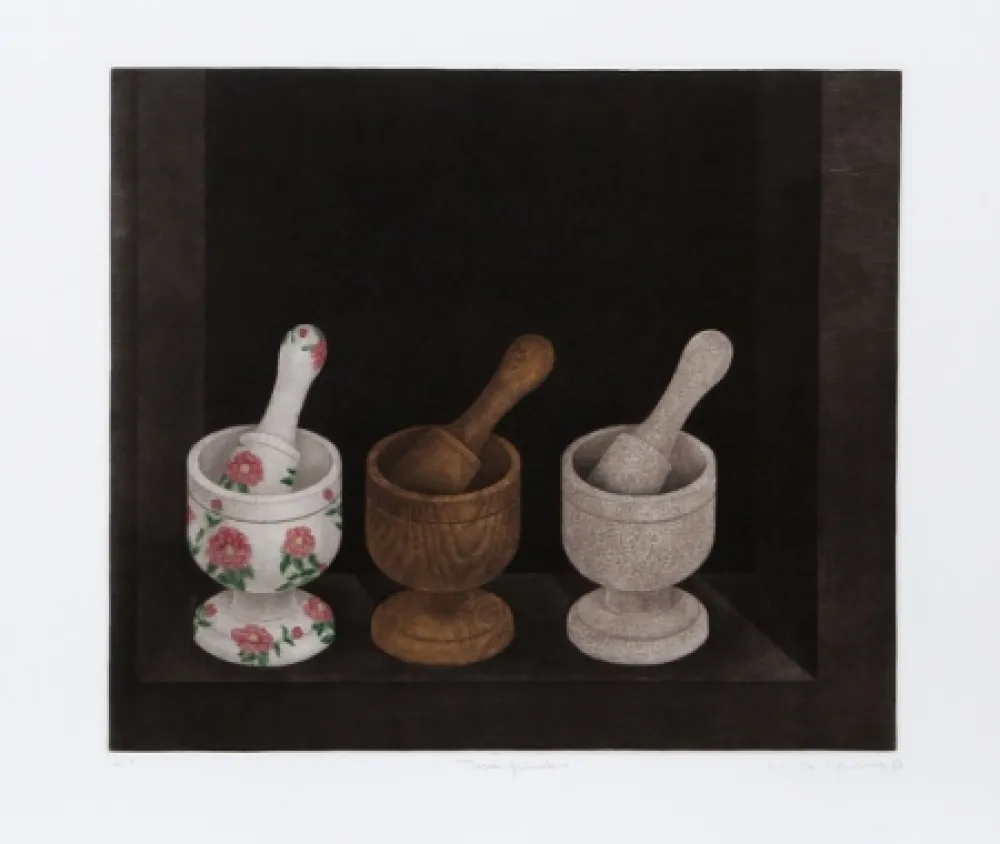 Manera Negra Hwang - Three Mortars and Pestle