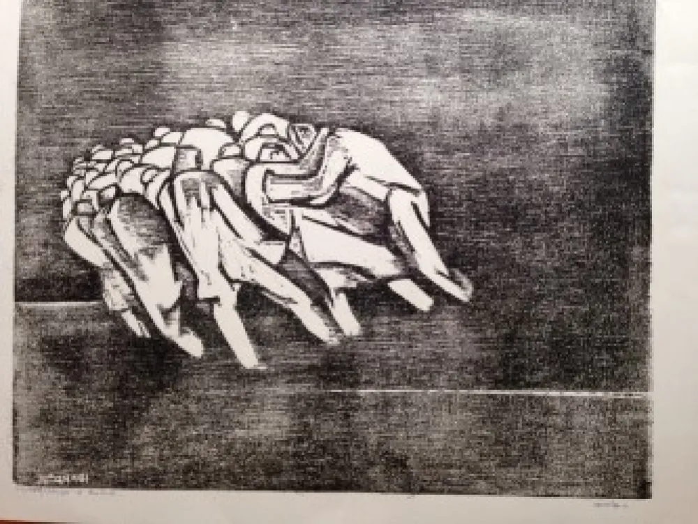 Aguafuerte Ibarrola - Paisajes de Euskadi