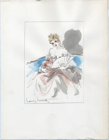 Libro Ilustrado Icart - Crébillon. LA NUIT ET LE MOMENT. 25 eaux-fortes et 2 aquarelles originales signées (1946)s