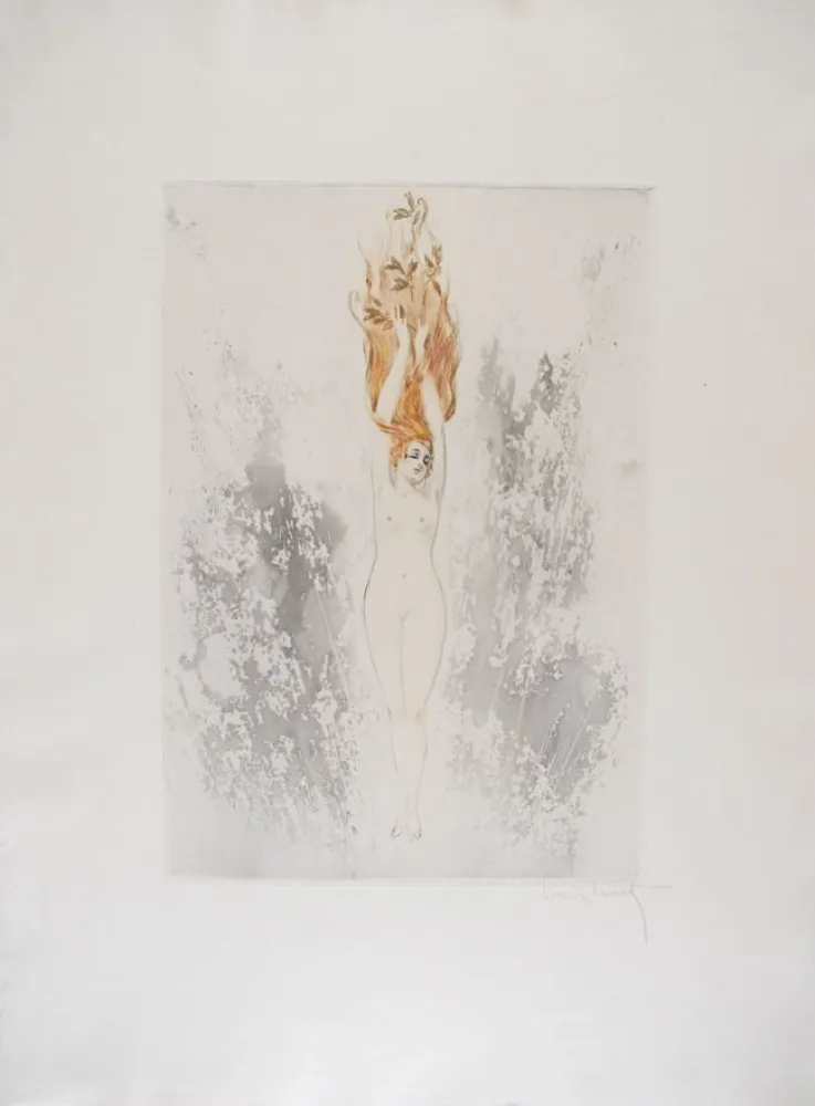 Aguafuerte Icart - Human Grenade - La Grenade