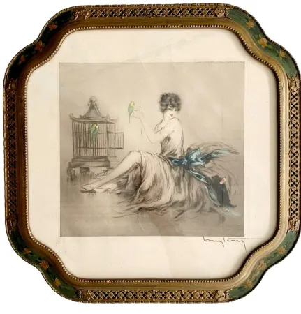 Aguafuerte Y Aguatinta Icart - Jealousy