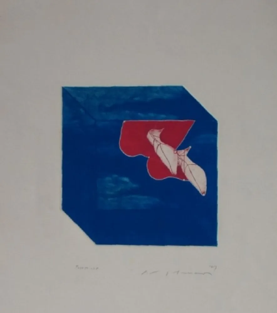 Aguafuerte Y Aguatinta Ikeda - Untitled