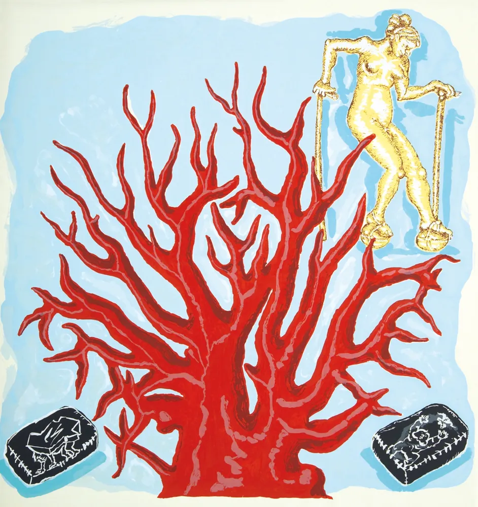 Serigrafía Immendorff - Energie