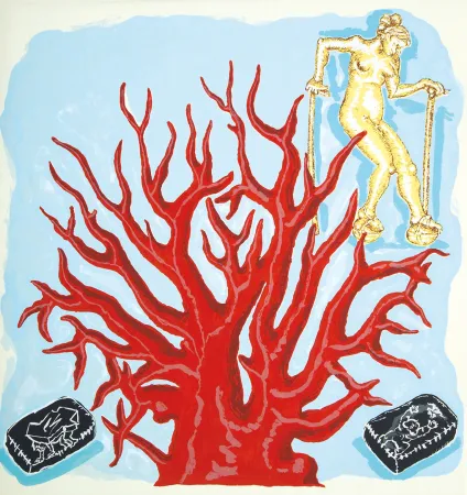 Serigrafía Immendorff - Energie