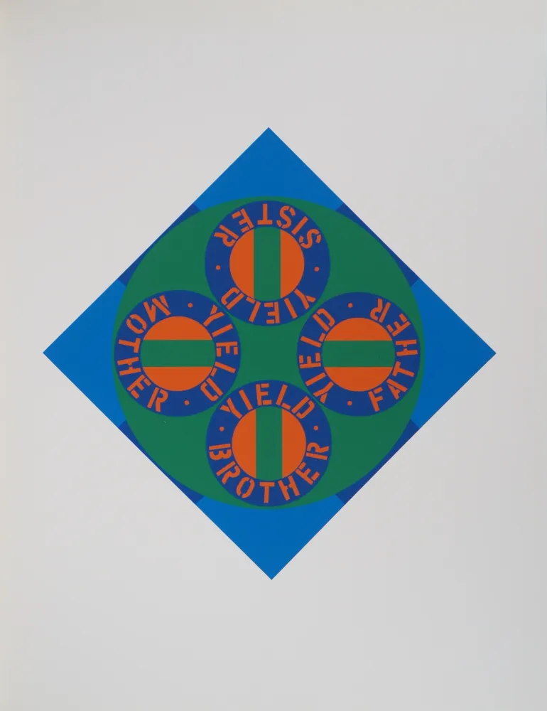 Serigrafía Indiana - American Dream Family, Yield Brother