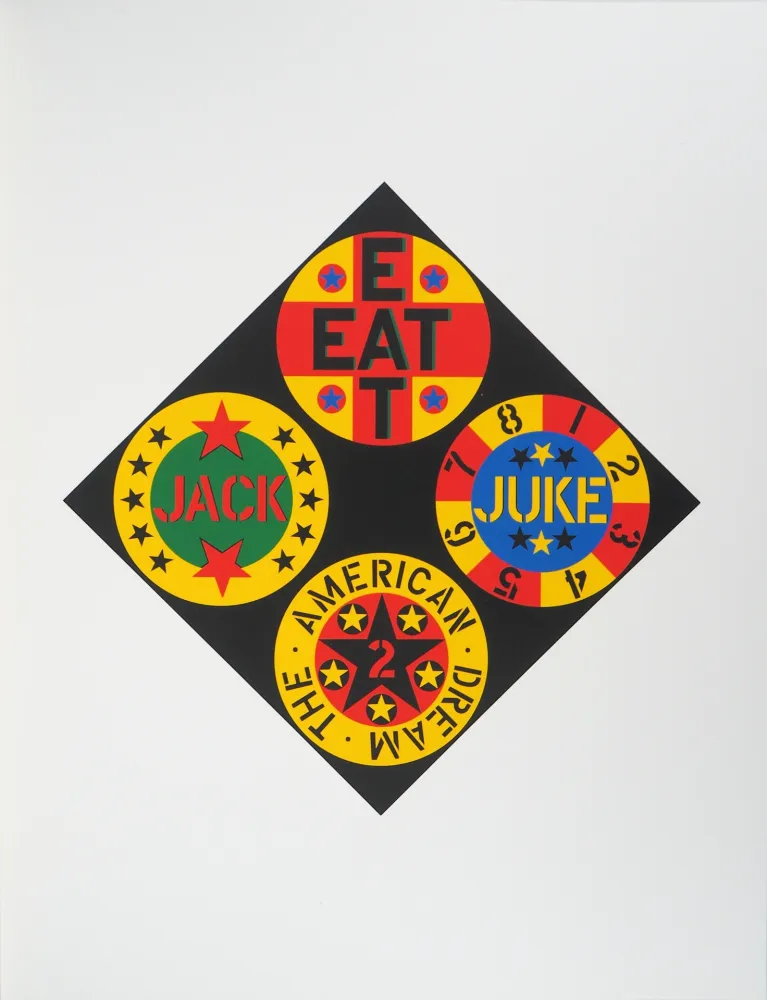 Serigrafía Indiana - Black Diamond American Dream