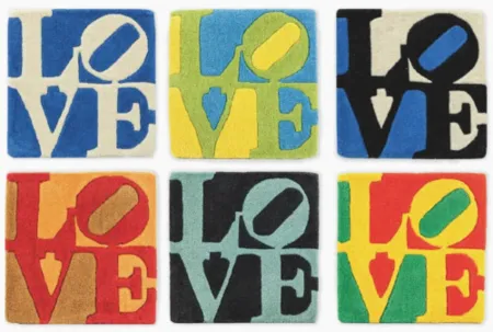 Múltiple Indiana - Collection of 6 Hand-Woven Love Tapestries