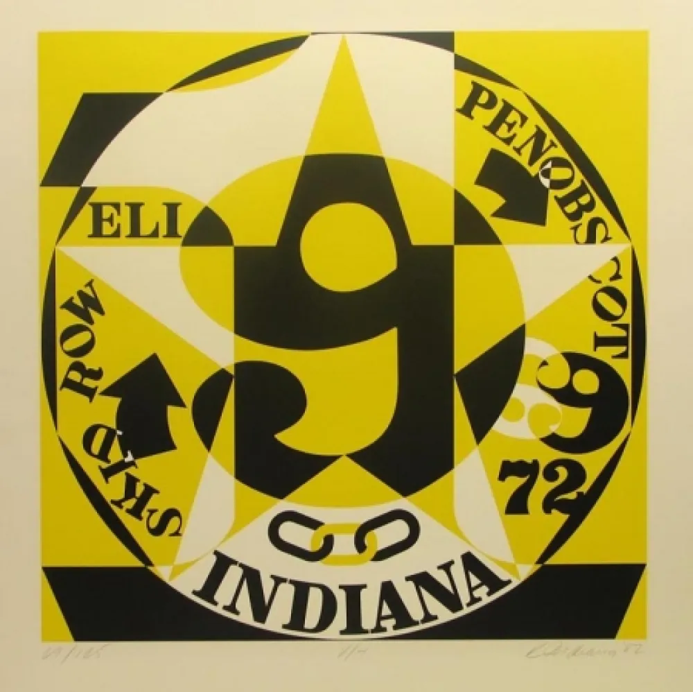 Serigrafía Indiana - Decade Autoportrait