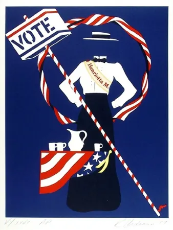 Litografía Indiana - Henrietta M.