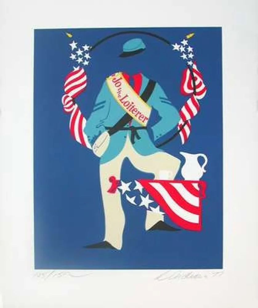 Serigrafía Indiana - Jo the Loiterer