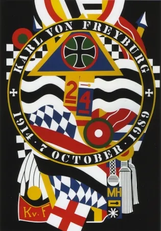 Serigrafía Indiana - KVF I, from The Hartley Elegies