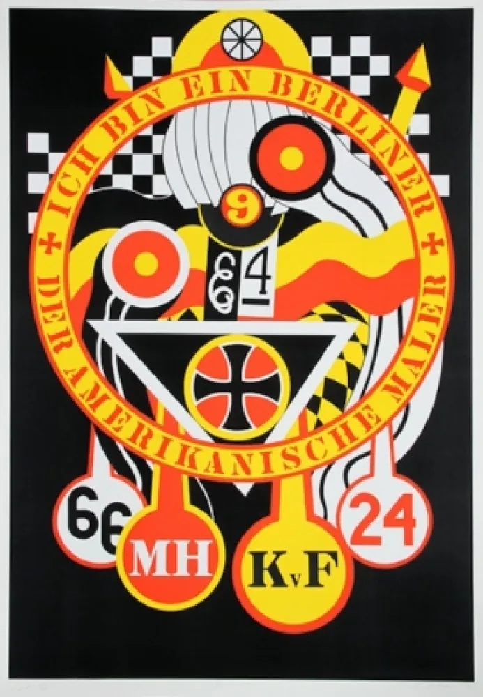 Serigrafía Indiana - KVF III, from The Hartley Elegies