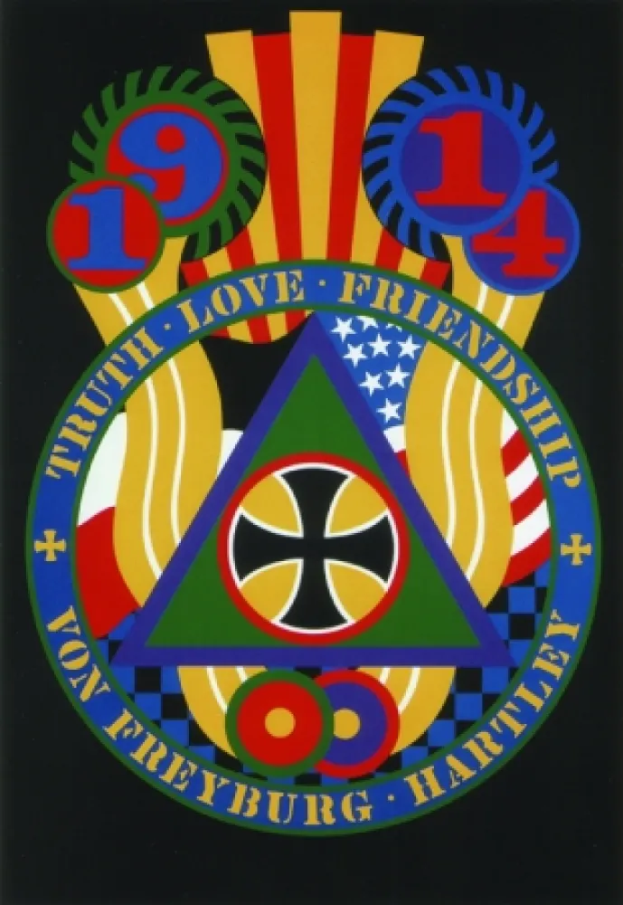 Serigrafía Indiana - KVF V, from The Hartley Elegies