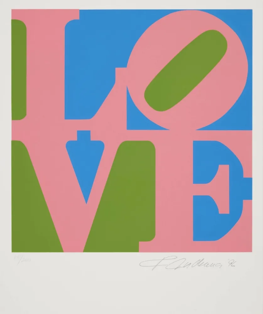 Serigrafía Indiana - Love