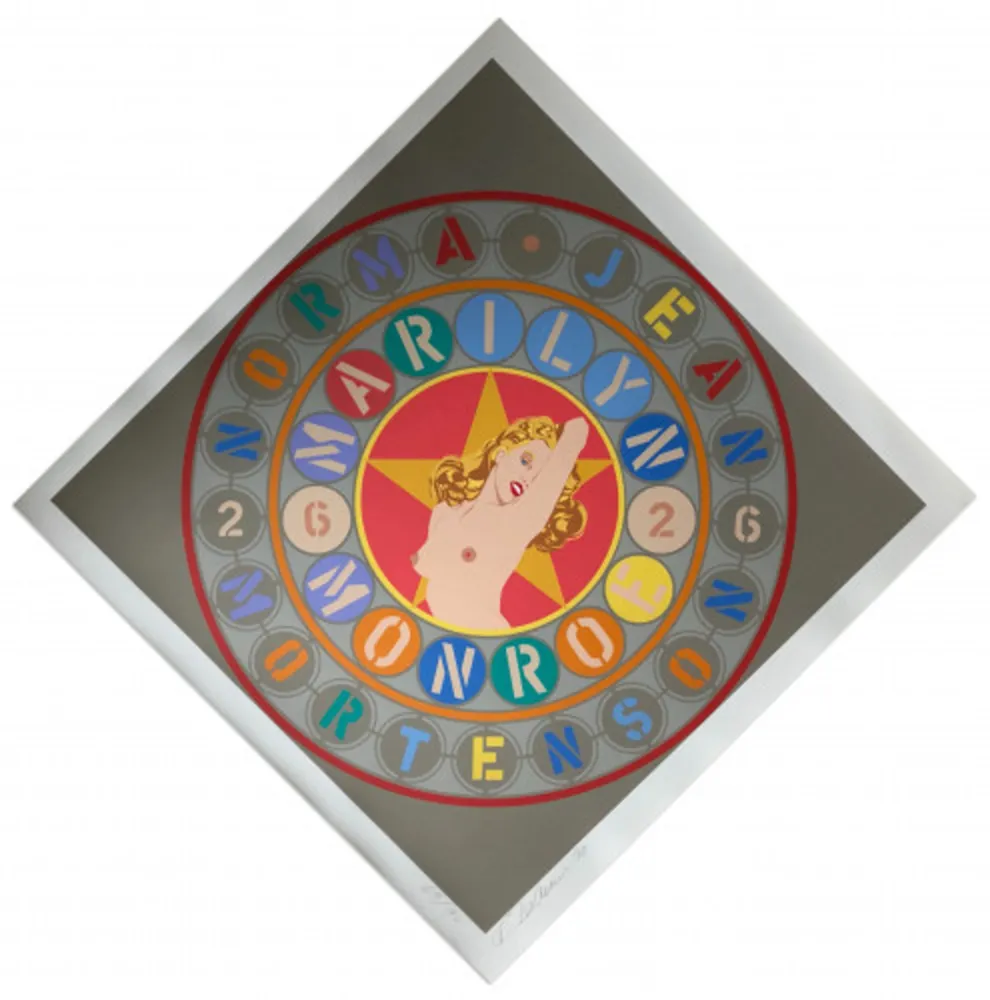 Serigrafía Indiana - Metamorphosis of Norma Jean