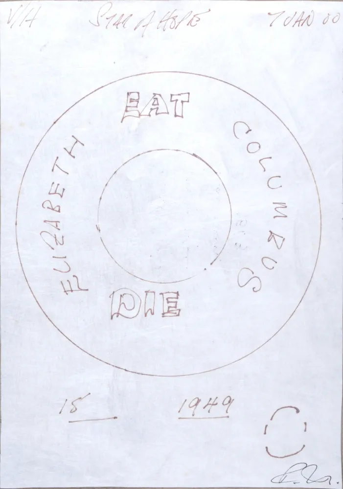 Monotipo Indiana - Star of Hope Study #1, 2000